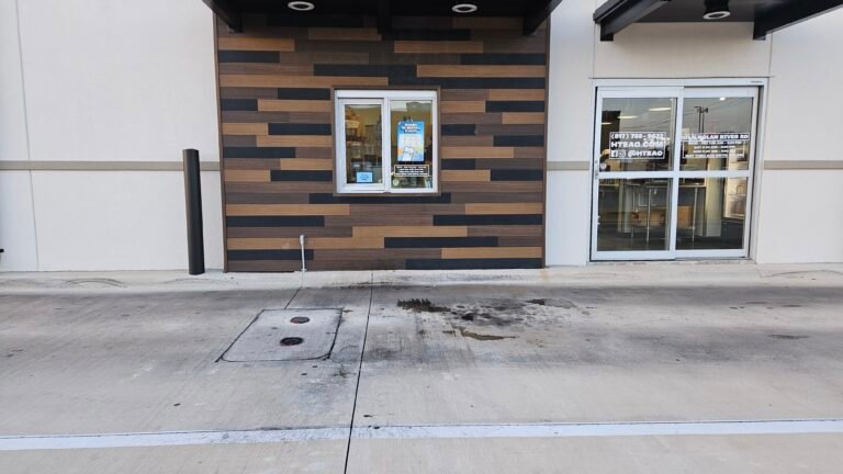 drive thru window before