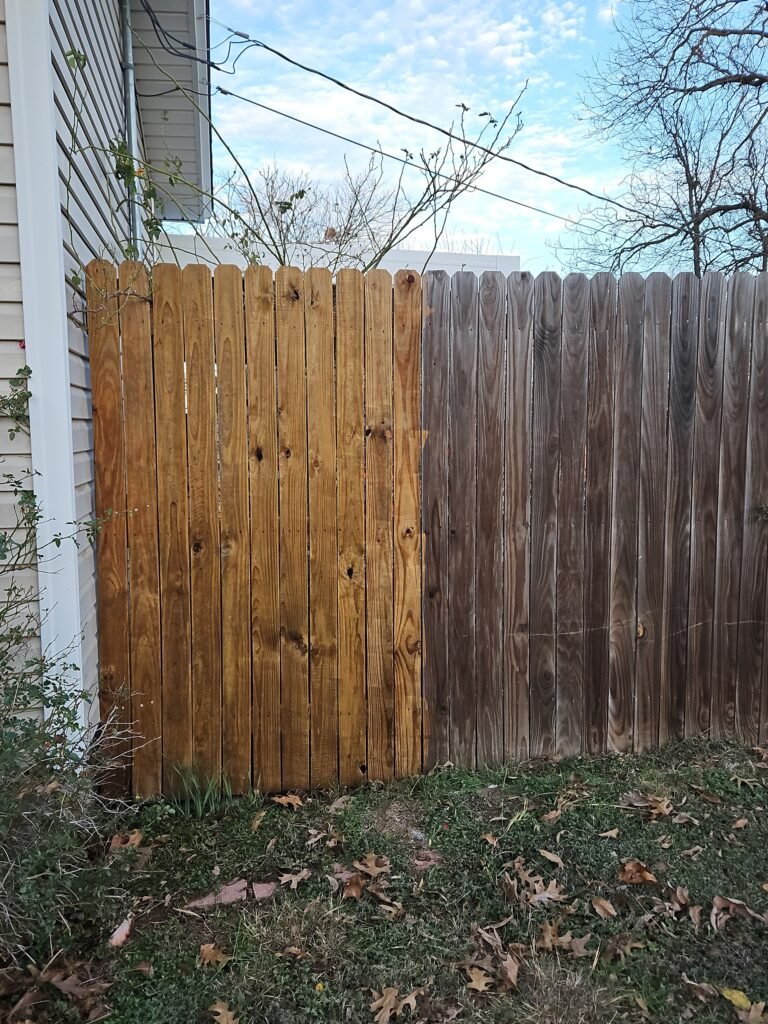 fence side by side